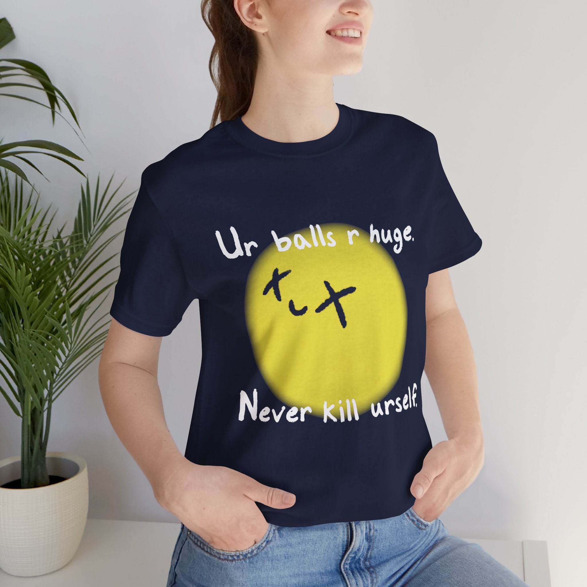 The Never Kill Urself Tee | Graphic T-Shirt for Mental Health & Dark Humor Streetwear