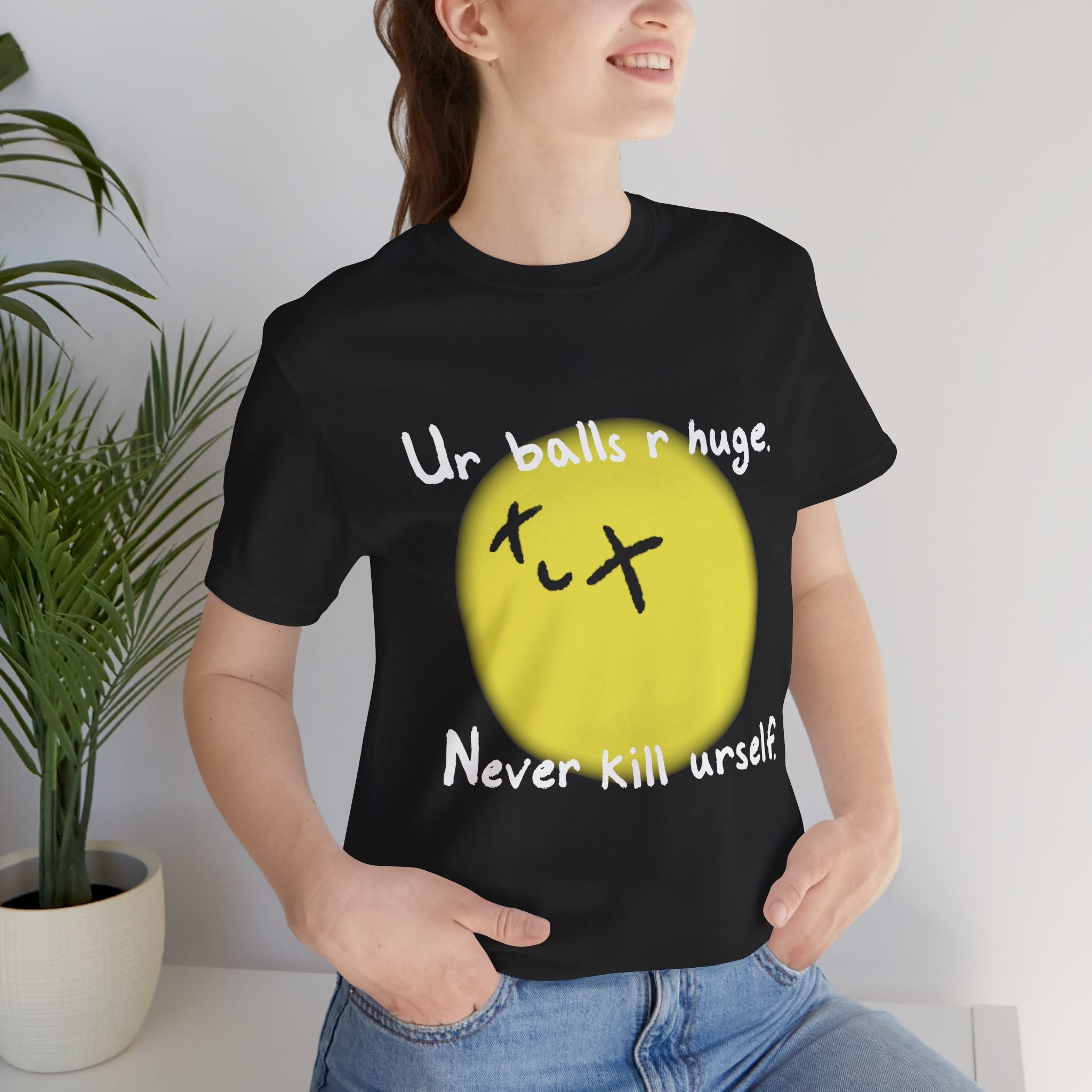 The Never Kill Urself Tee | Graphic T-Shirt for Mental Health & Dark Humor Streetwear