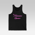 The Ketamine Queen Tank | Black Streetwear Tank Top for Ironic Fashion & Dark Humor Style